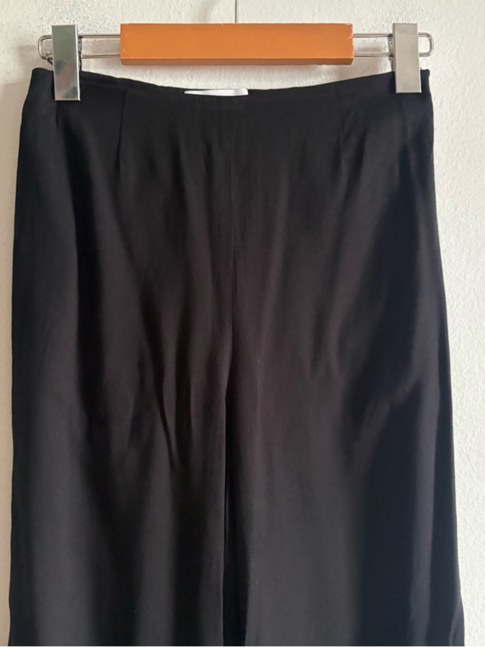 Rouje Sz 2 (34) Gino Black Cropped Minimalist Flare Pants - Picture 3 of 14